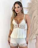 Conjunto Baby-Doll J’adore – Edição Decote Especial