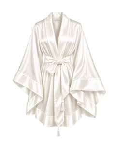 Conjunto La Mousseline — Camisola, Robe Curta em Cetim & Calcinha