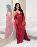 Conjunto Guerlain L'Or Camisola Longa + Robe + Calcinha