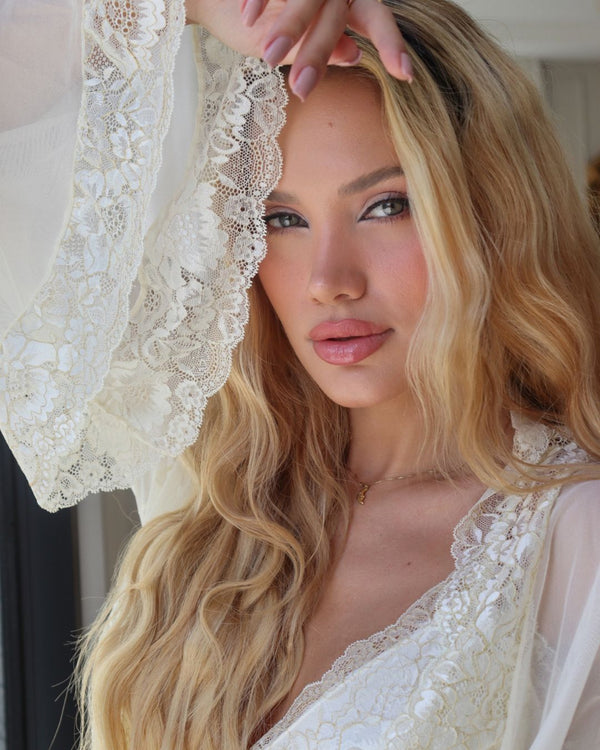 Conjunto J'adore — Robe em Tule, Top, Short e Calcinha