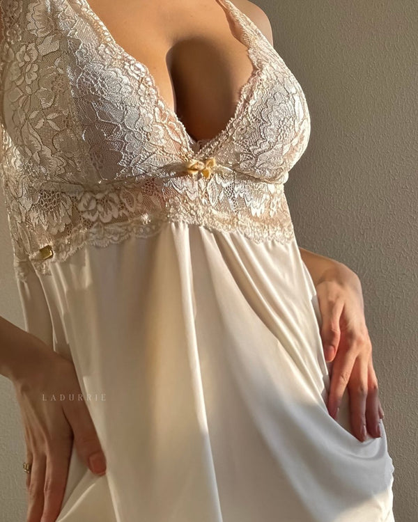 Conjunto Pijama J’adore - Slip Top em Renda & Calça Longa | Últimas unidades