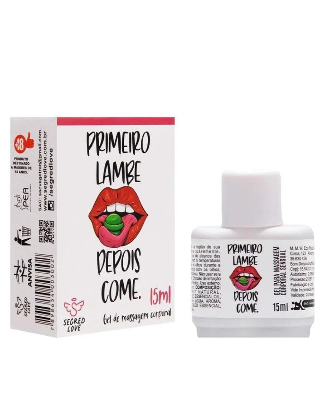 Gel Primeiro Lambe Tatoo 15Ml Segred Love