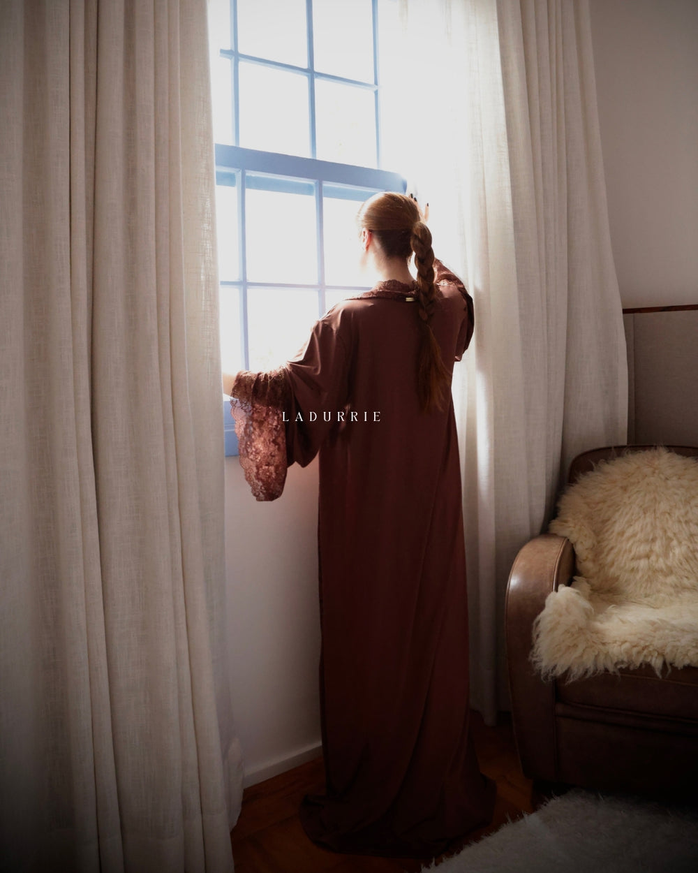 Conjunto Noix Royale Camisola Longa + Robe + Calcinha