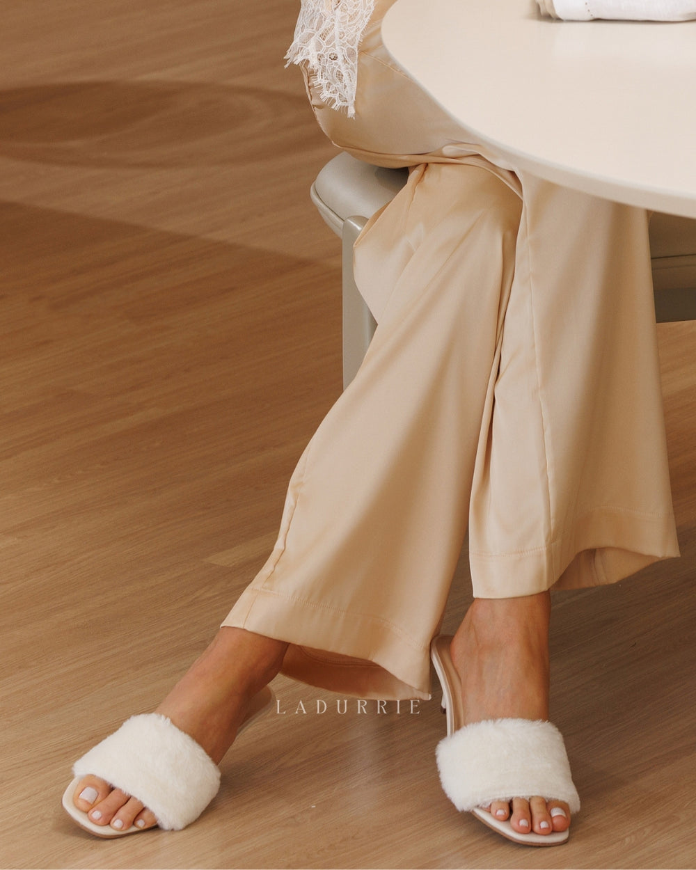 Chinelo Salto Blanche Ladurrie