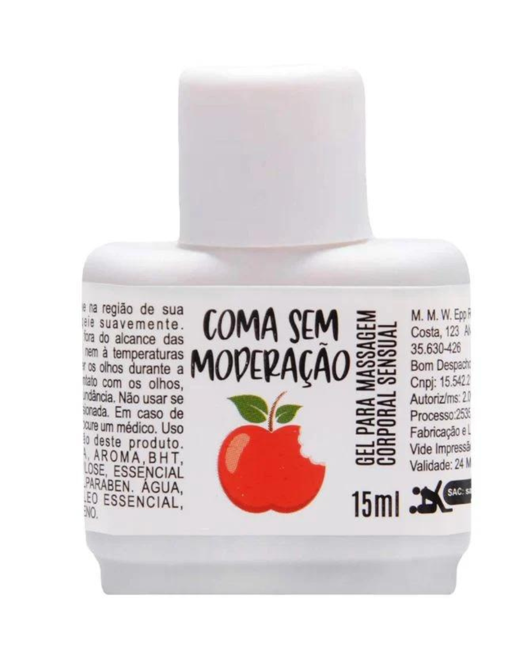 Gel Coma Sem Moderação Tatoo 15Ml Segred Love