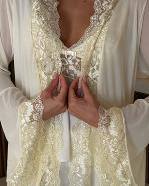 Conjunto J'adore — Robe em Tule, Top, Short e Calcinha