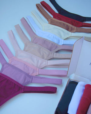 Combo Leve 10 e Pague 8 - Calcinhas Em Algodão Les Crèmes