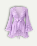 Robe Butterfly em Renda e Tule