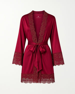 Conjunto Euphoria Camisola + Robe + Calcinha