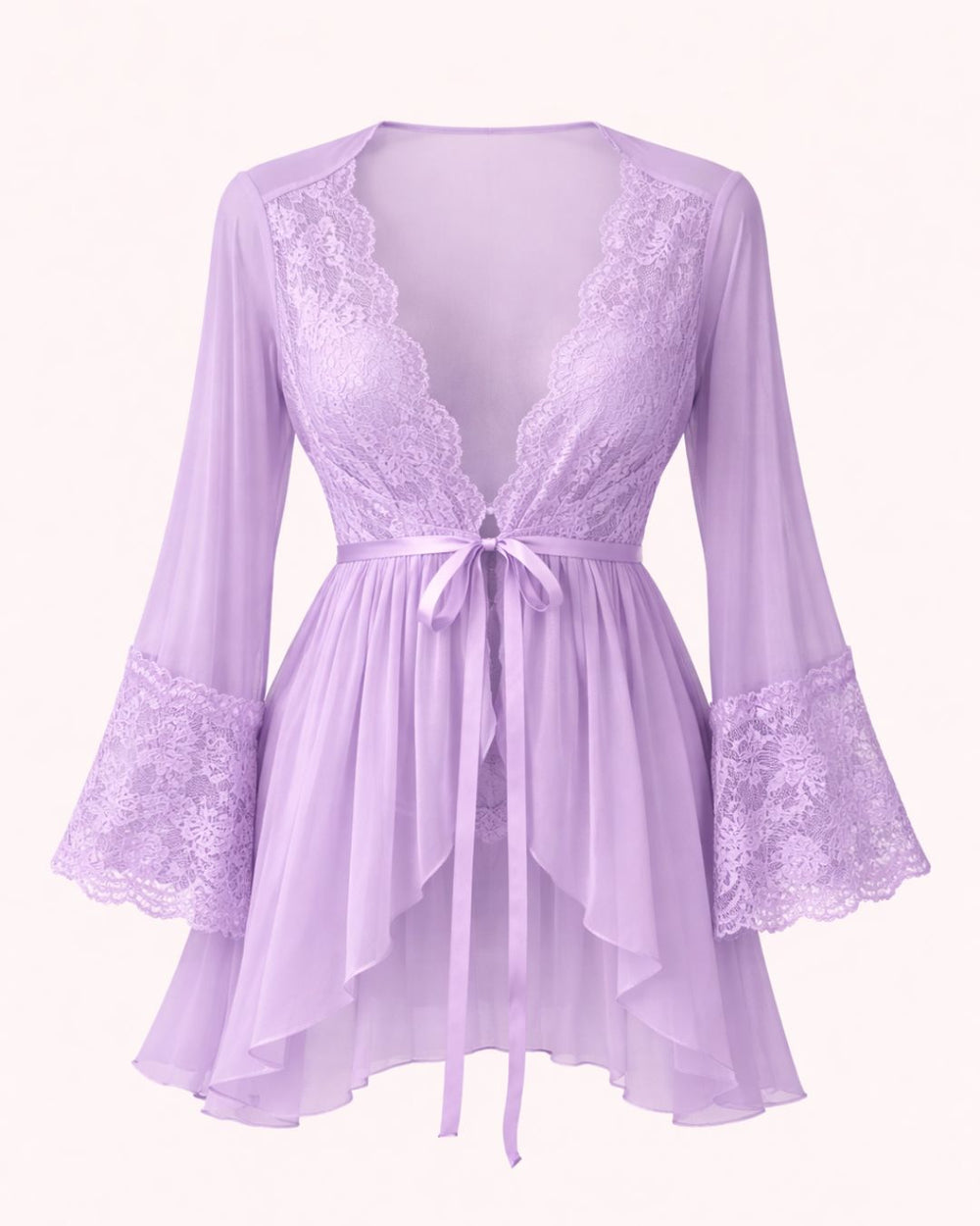 Robe Butterfly em Tule e Renda