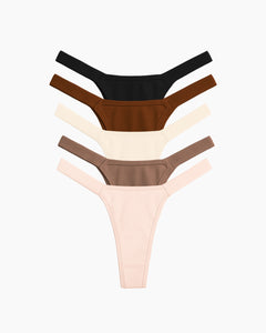 Combo Les Crèmes – 5 Calcinhas Classic Em Algodão