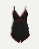 Conjunto Baby-Doll Bourbon Rouge Royal