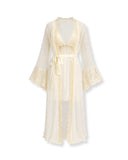 Conjunto J’adore Camisola Curta, Robe Longo & Calcinha