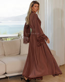 Conjunto Noix Royale Camisola Longa + Robe + Calcinha