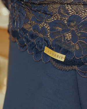 Conjunto Angel Mugler Camisola + Robe + Calcinha