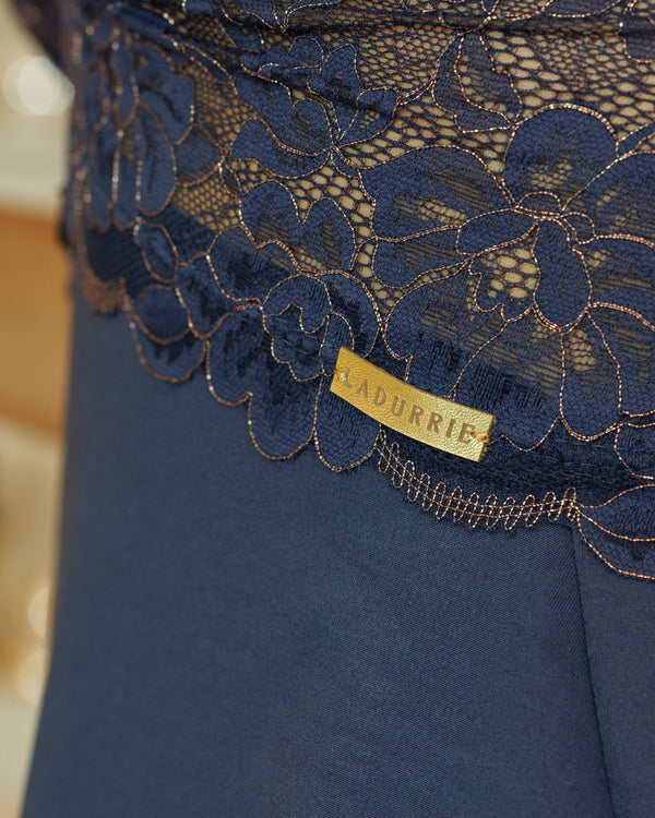 Conjunto Angel Mugler Camisola + Robe + Calcinha