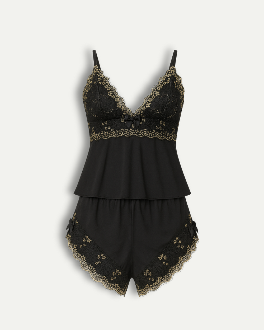 Conjunto Baby-Doll Éclipse d’Or