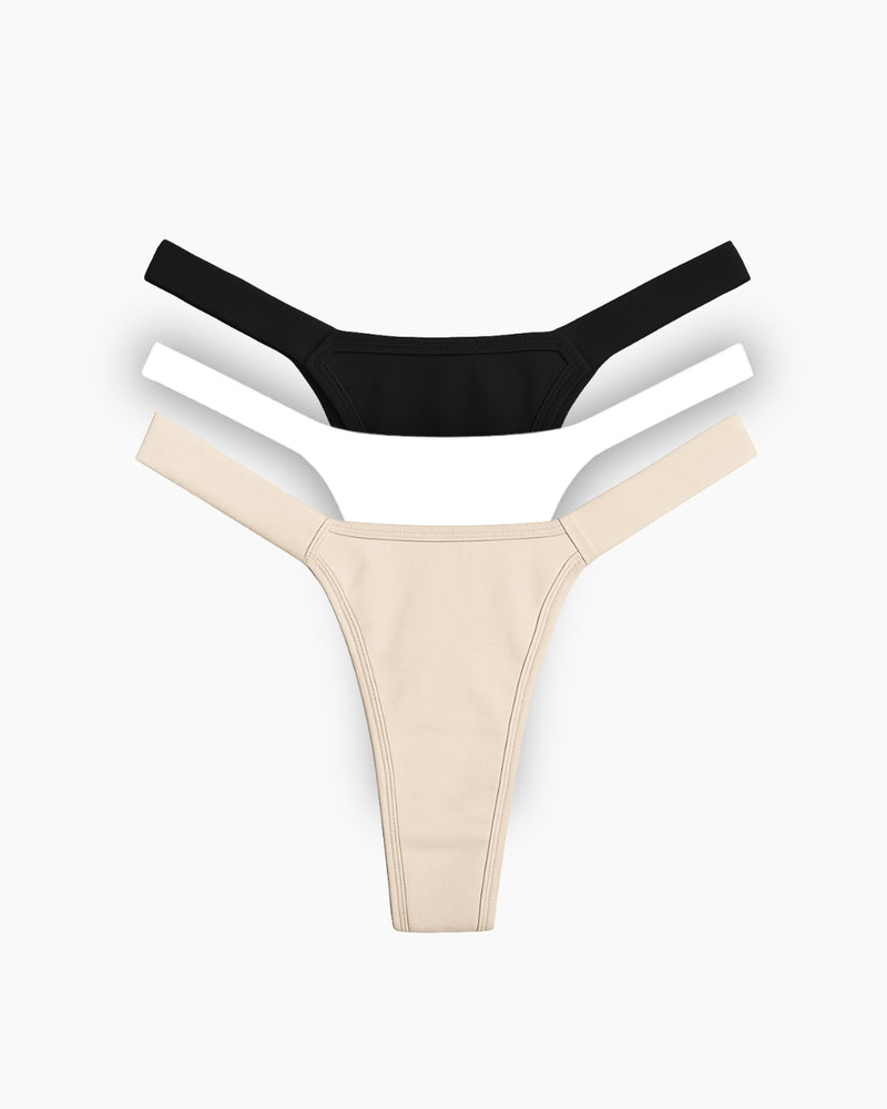 Combo Essential 3 Calcinhas Classic Microfibra