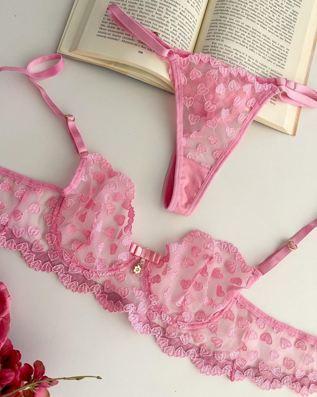 Conjunto Valentine - Rosa Dior