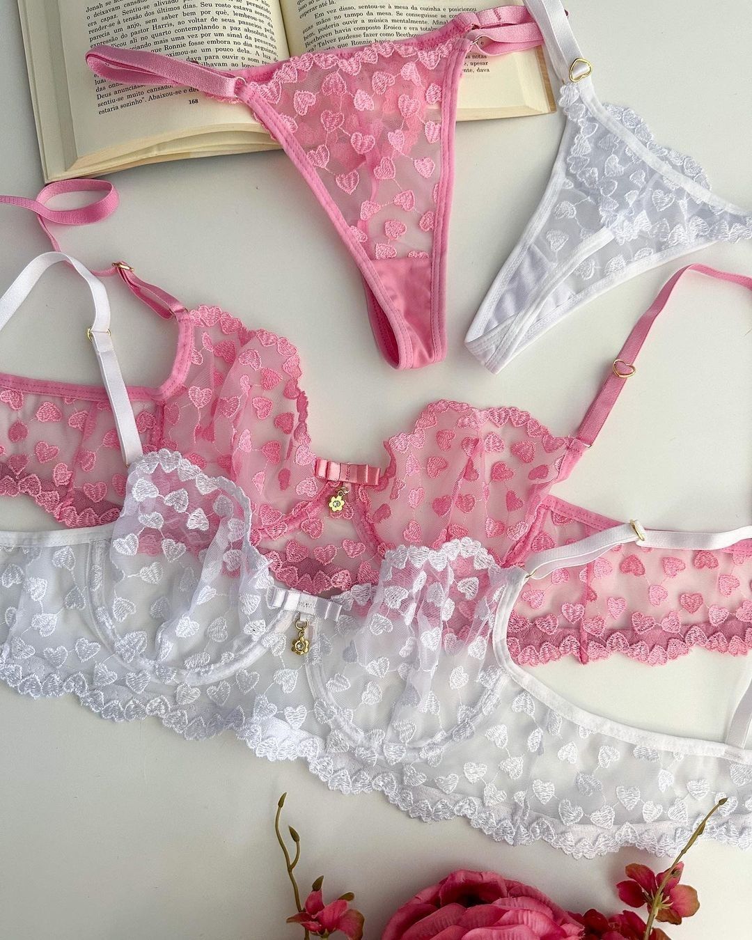 Conjunto Valentine - Rosa Dior