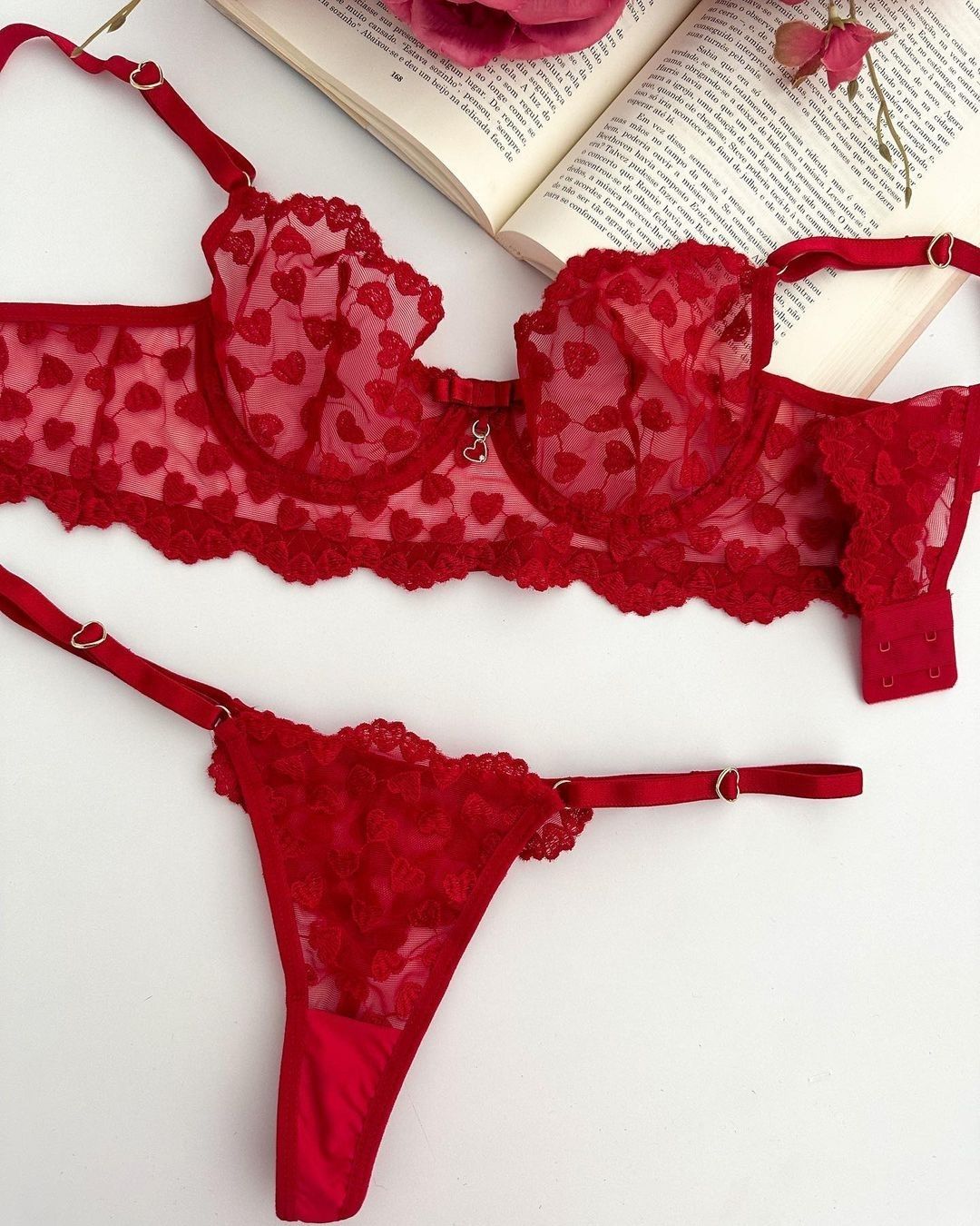 Conjunto Valentine - Rosa Dior