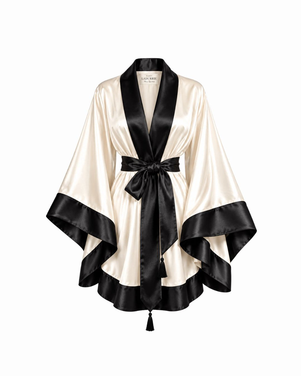 Conjunto Onlous Camisola, Robe Curto em Cetim & Calcinha